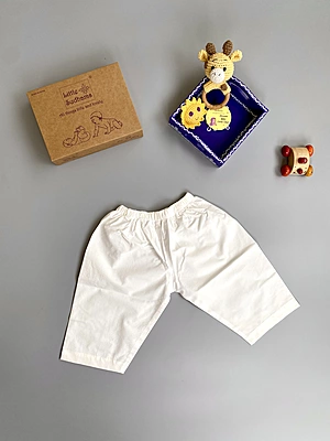 Organic Cotton Baby Boy Kurta Pajama Set (Blue - Aeroplane)