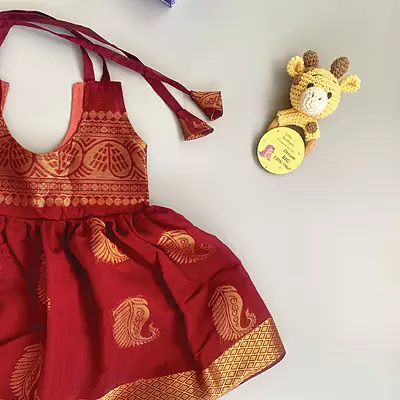 Newborn Baby Girl Dress 6129