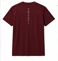 VELLORIS Signature Mountain Graphic T-Shirt – Maroon