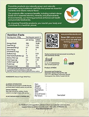 Organic Finger Millet Flour