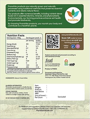 Organic Foxtail Millet