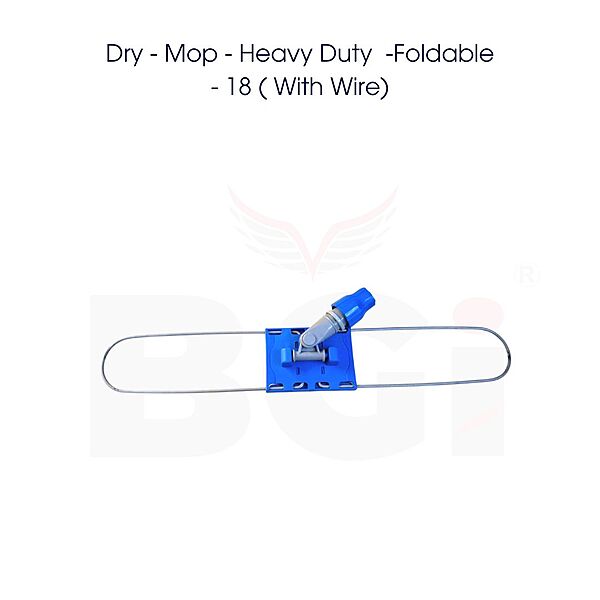Heavy Duty Dry Mop Frame – 18 Inch (With Wire / Without Refill & Stick)