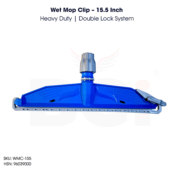 Bombay Clip & Fit Frame – 15.5 Inch Wet Mop | Double Locking System