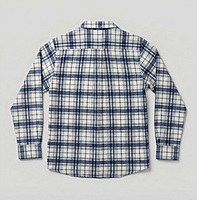 Blue Check Flannel Shirt