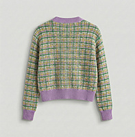 Multicolor Knit Cardigan