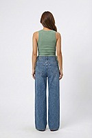 Sage Ruched Side-Tie Tank