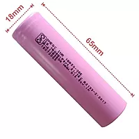 DMEGC 18650 2600Mah with 2 Pin connector