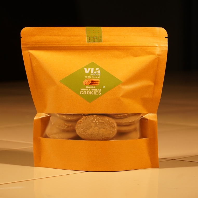 VIA Foods Bajra wheat cookies