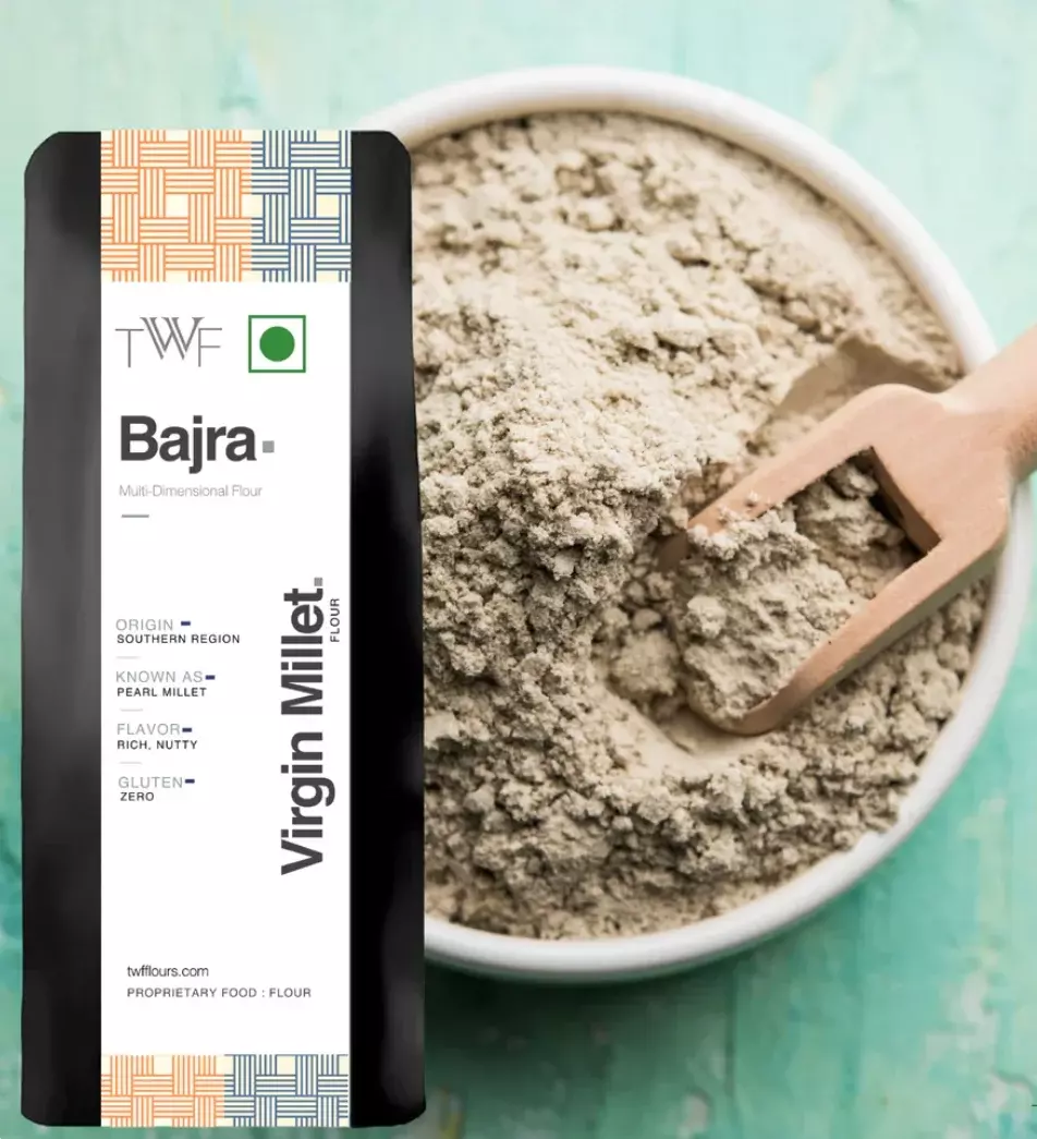 Virgin Bajra Flour 1 Kg - TWF