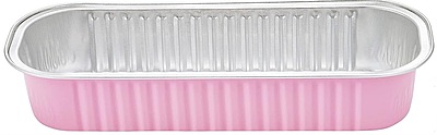 Bake And Serve Foil Container With Lid Rectangle 6.1"x2"x1.2"