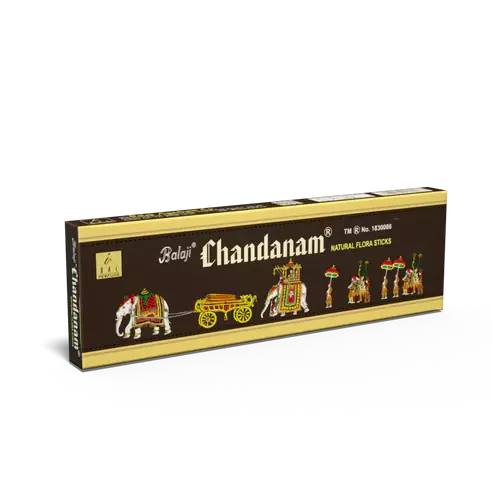 Balaji CHANDANAM Natural Masala Sticks 50g