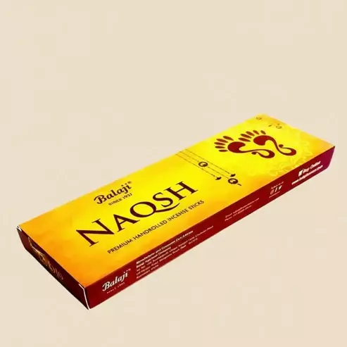 Balaji NAQSH Premium Handrolled Incense Sticks 50g