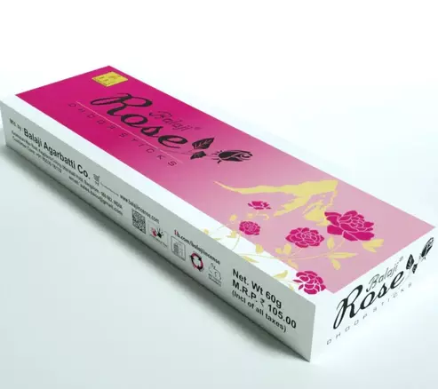 Balaji ROSE Dhoop Sticks 10N (₹125)