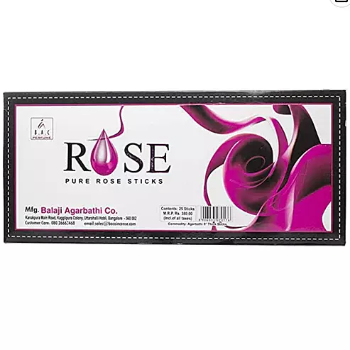 Balaji ROSE Premium Incense Sticks 250g