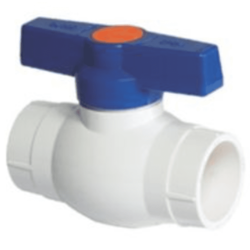 Ball Valve (Plastic), 40mm, 1-1/2(Inch), Supreme Aqua Gold uPVC High Pressure Plumbing System