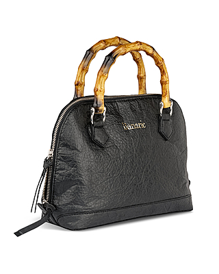 Bamboo Handle Hand Bag