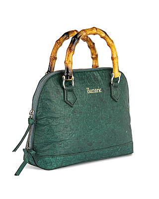 Bamboo Handle Hand Bag