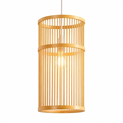 Bamboo Stick Pendant Lampshade