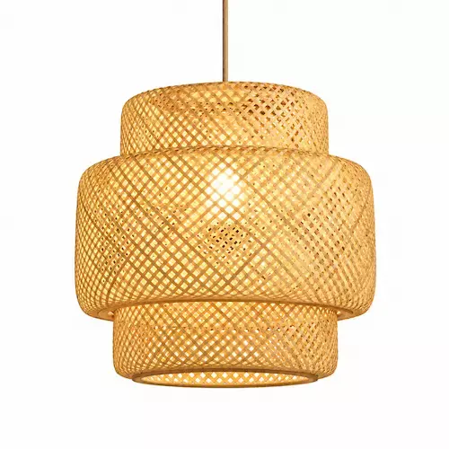 Bamboo Twin Net Lampshade