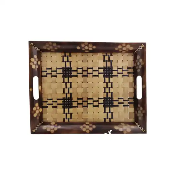 Bamboo Jungli Serving Tray Bamboo Jungli Serving Tray