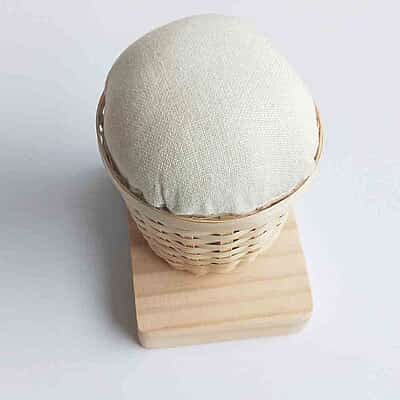 Bamboo Cane Pin Cushion Bamboo Cane Pin Cushion