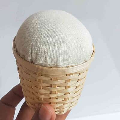 Bamboo Cane Pin Cushion Bamboo Cane Pin Cushion