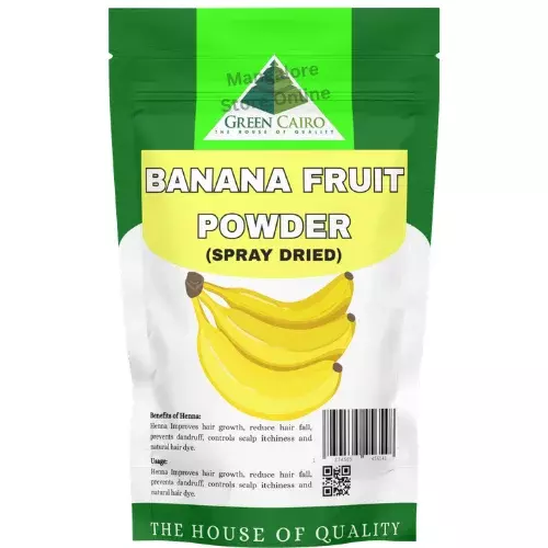 Green Cairo Banana Fruit Powder