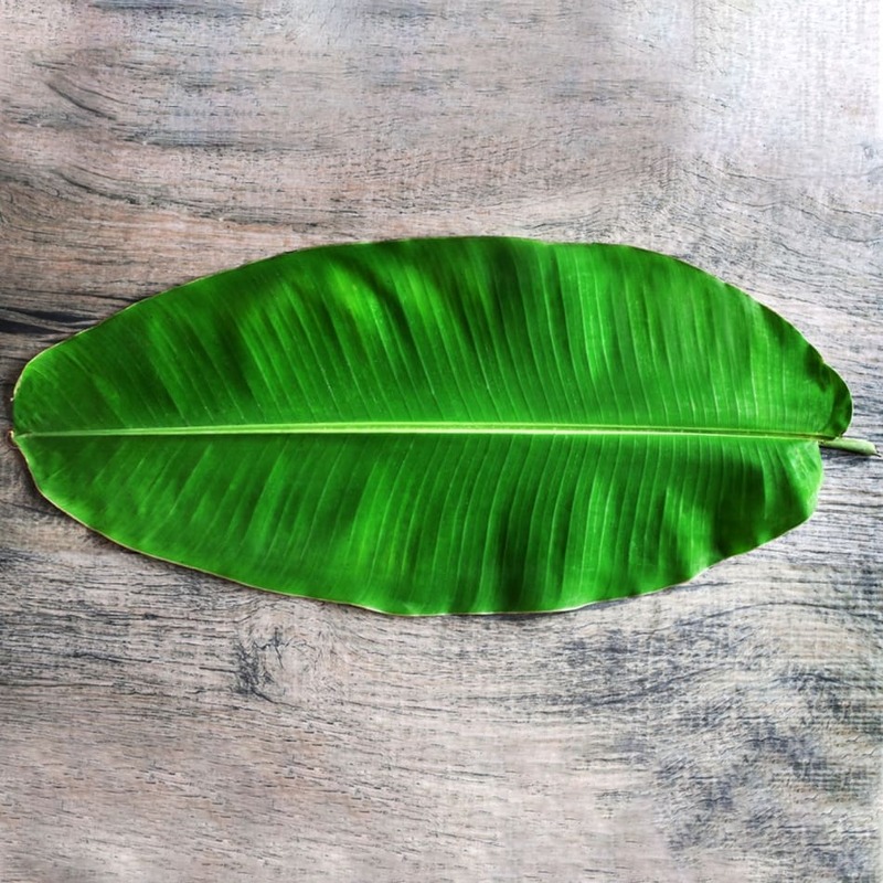 Nature’s eco-plate - Banana Leaves