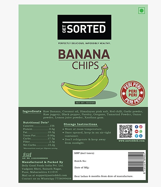 Banana Chips (Salted)