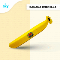 Banana Umbrella | (Pack of 6pcs) | INR 310/piece Banana Umbrella | (Pack of 6pcs) | INR 310/piece