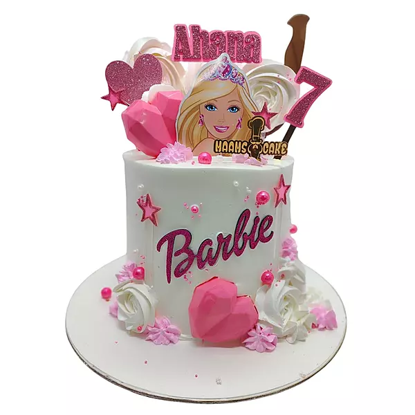 Barbie Theme Cake