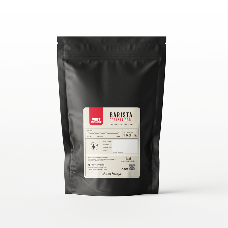 ROBUSTA  ROASTED BEAN 1KG BBB BLACKBERRYBITS