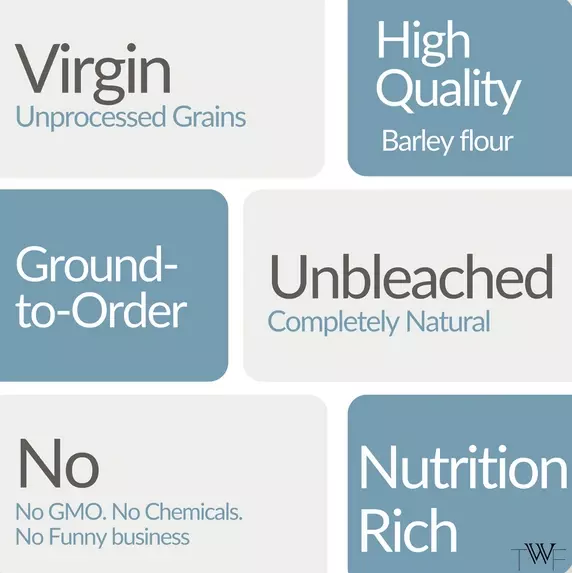 Virgin Barley Flour 1 Kg - TWF