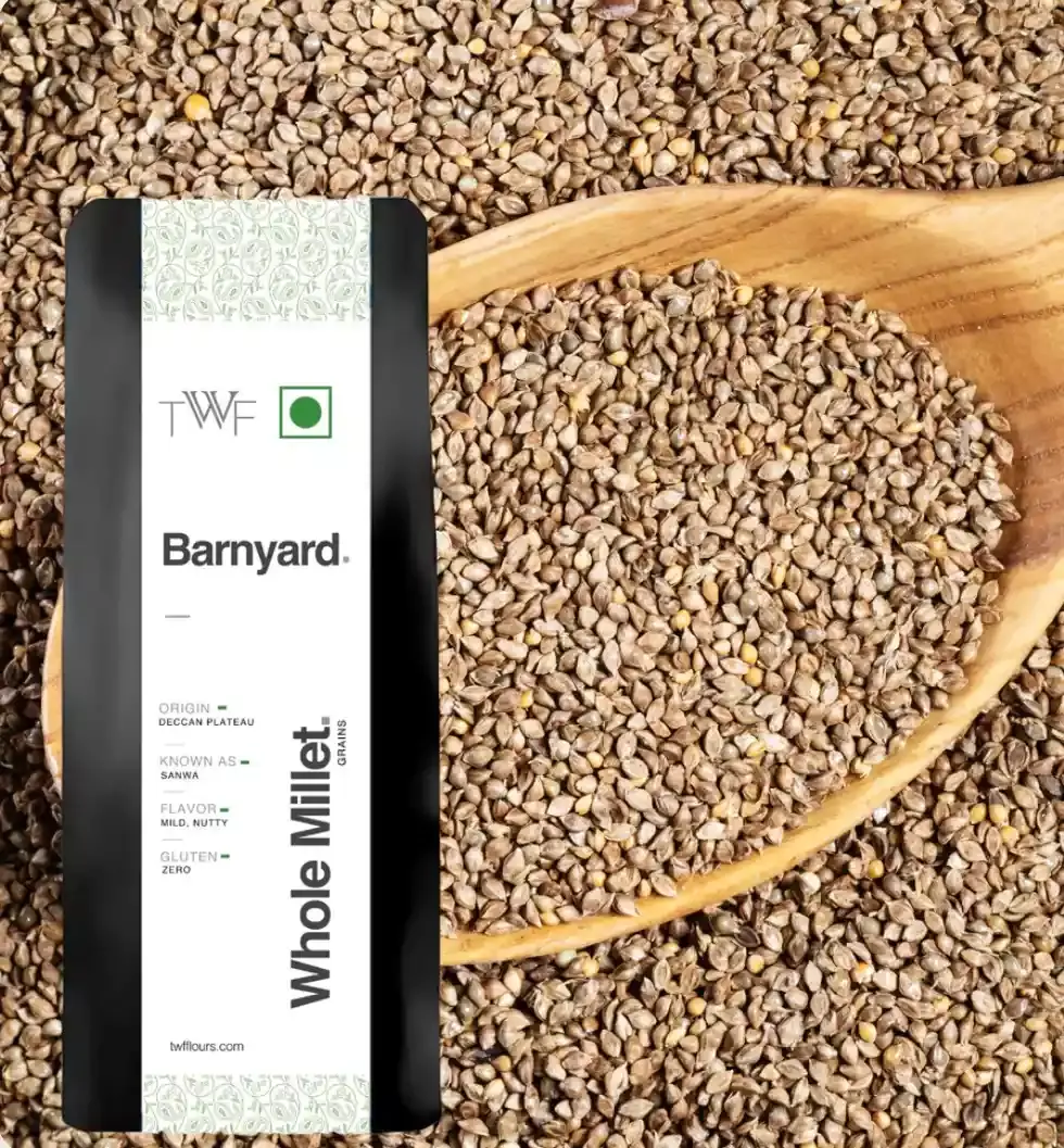 Barnyard Whole Millet (Gluten Free) 1 Kg - TWF