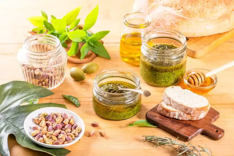 Pistachio Basil Pesto - Happy & Gai