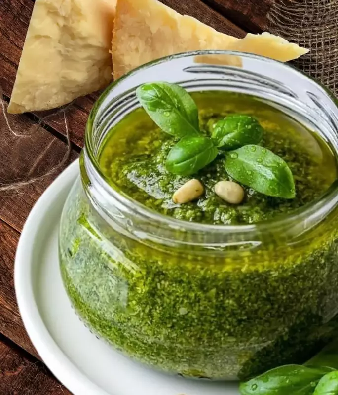 Pistachio Basil Pesto - Happy & Gai
