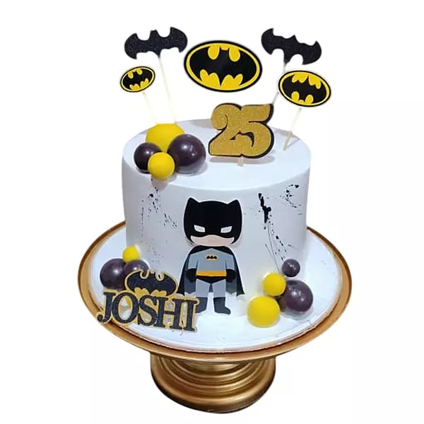 Batman Theme Cake