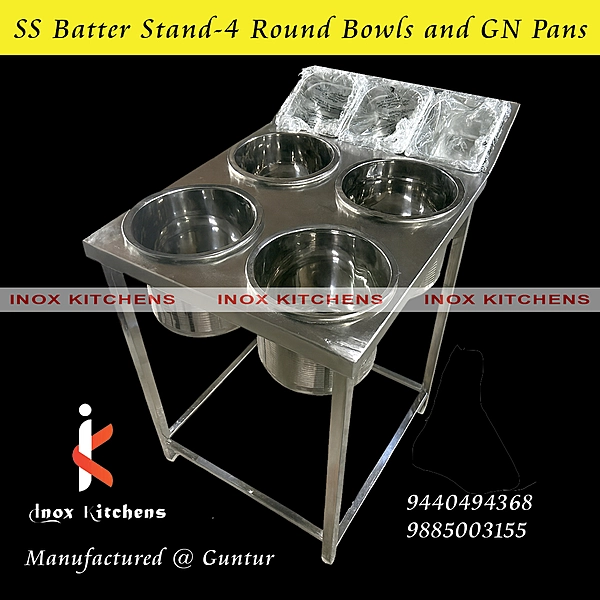 SS Dosa Batter Stand