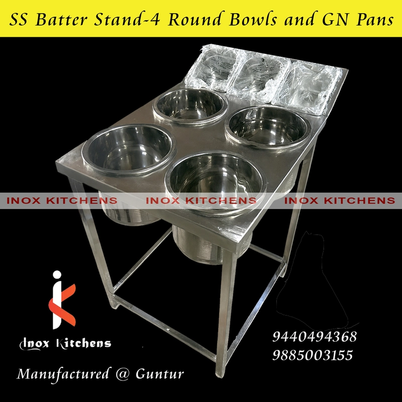 SS Dosa Batter Stand
