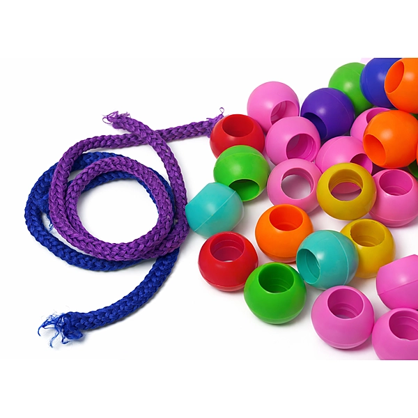 Beading & Lacing (Round Beads)