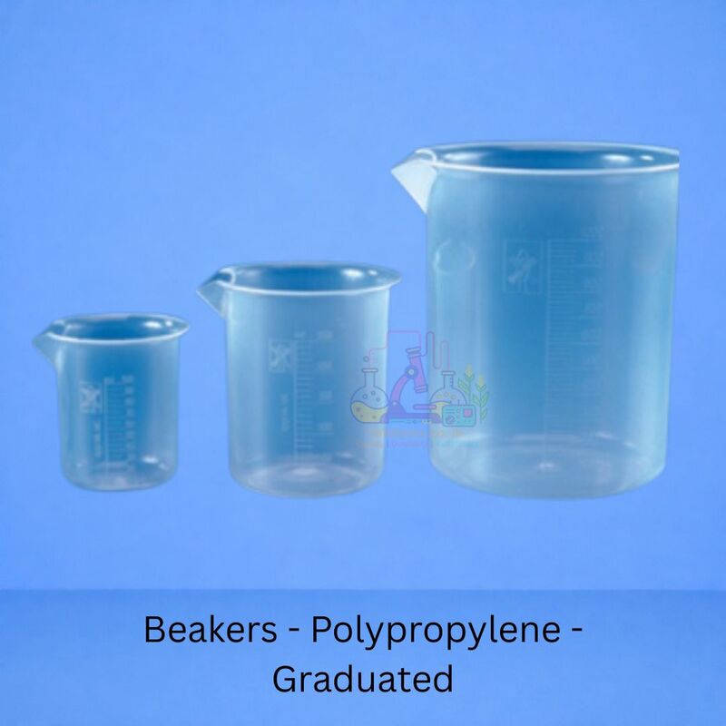 Beakers - Polypropylene -Graduated