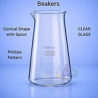 Beakers Conical Shape with spout (Phillips Pattern)