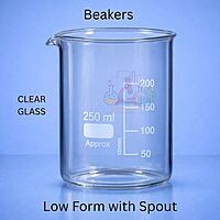 Beakers Low form with spout - CLEAR