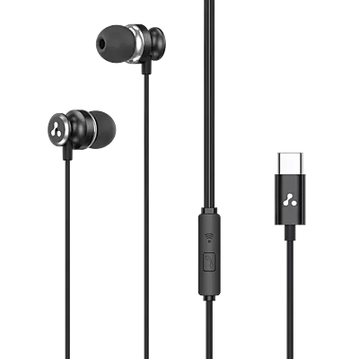 Earphone Ambrane Beatz T03 Black
