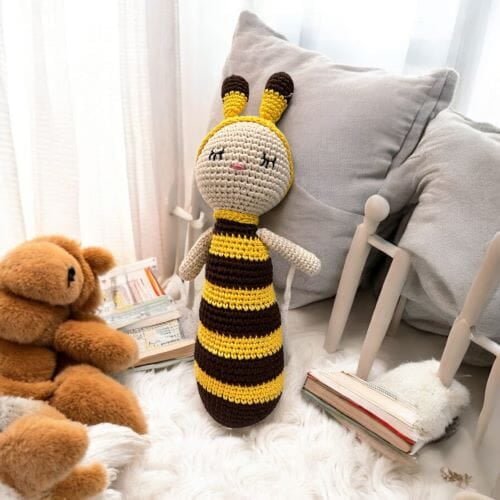Crochet Bee Sleep Buddy
