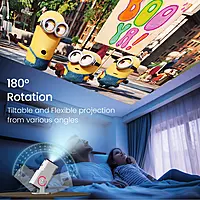 Portronics BEEM 470 MINI, 2000Lumens Bright 720P HD Smart LED Projector with all prime streaming apps and 3Watt Built In Speakers Portronics BEEM 470 MINI, 2000Lumens Bright 720P HD Smart LED Projector with all prime streaming apps and 3Watt Built In Speakers