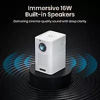 Portronics Beem 500 Smart LED Projector - 6700 Lumens Brightness, Wireless Connectivity, 1080P HD, Built-in Speaker, Compact & Portable Portronics Beem 500 Smart LED Projector - 6700 Lumens Brightness, Wireless Connectivity, 1080P HD, Built-in Speaker, Compact & Portable