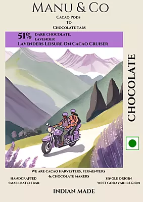 59% Dark Chocolate and Lavender