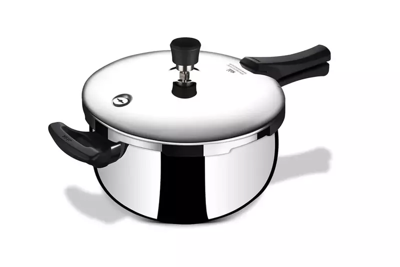 Stahl Xpress Cooker Triply Pressure Cooker Belly, Induction Cooker, Outer Lid pressure cooker