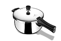 Stahl Xpress Cooker Triply Pressure Cooker Belly, Induction Cooker, Outer Lid pressure cooker
